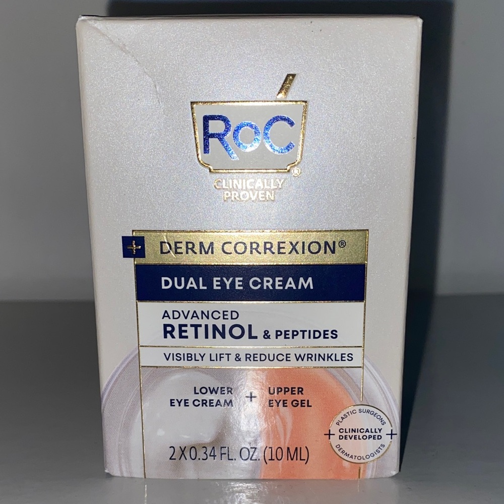 RoC Derm Correxion Dual Eye Cream - White and Blue